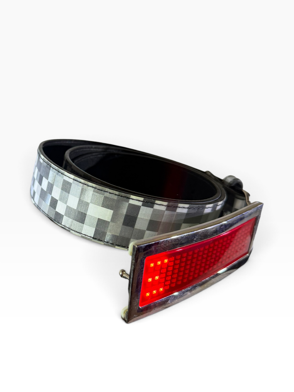 Ceinture édition Minecraft SPECTRE PARIS — Boucle LED lumineuse