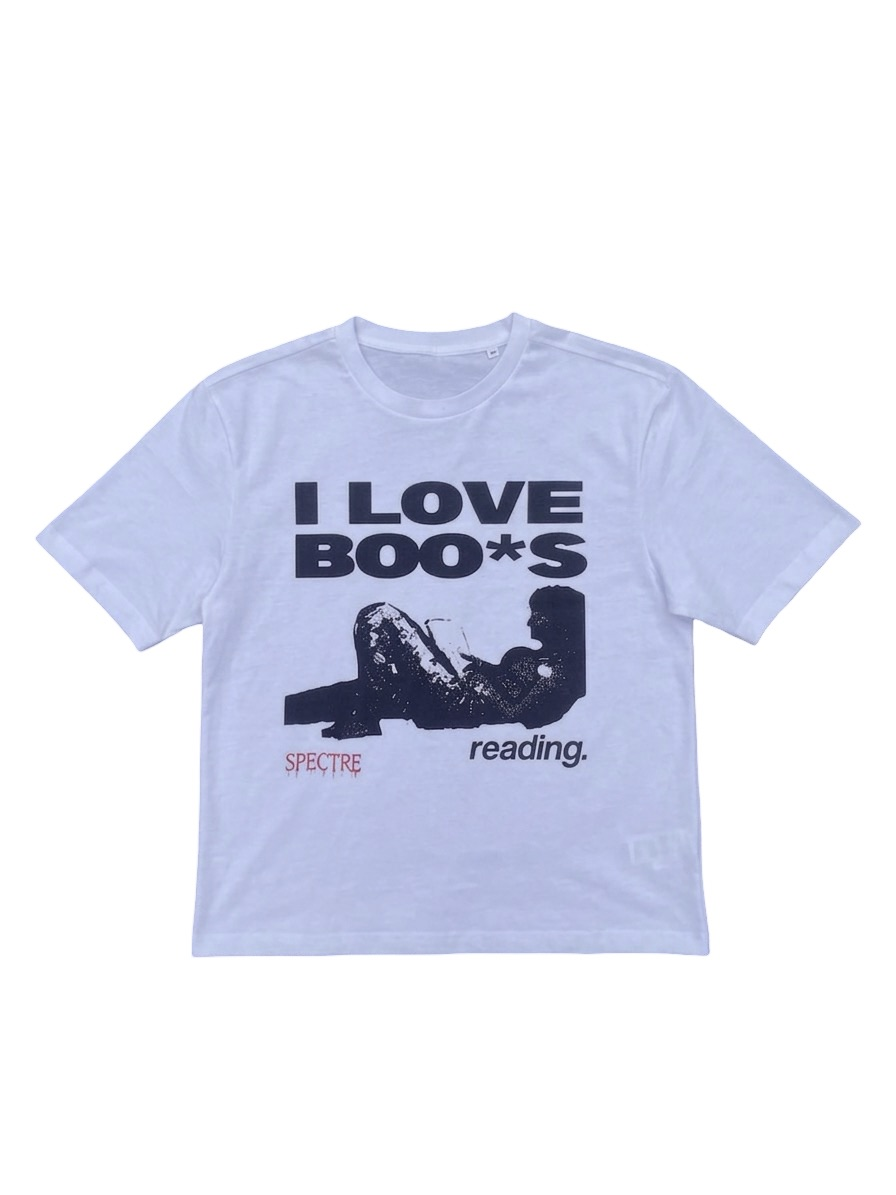 T-shirt "I Love Boo*s" Jeu de Mots Lecture – Collection Spectre