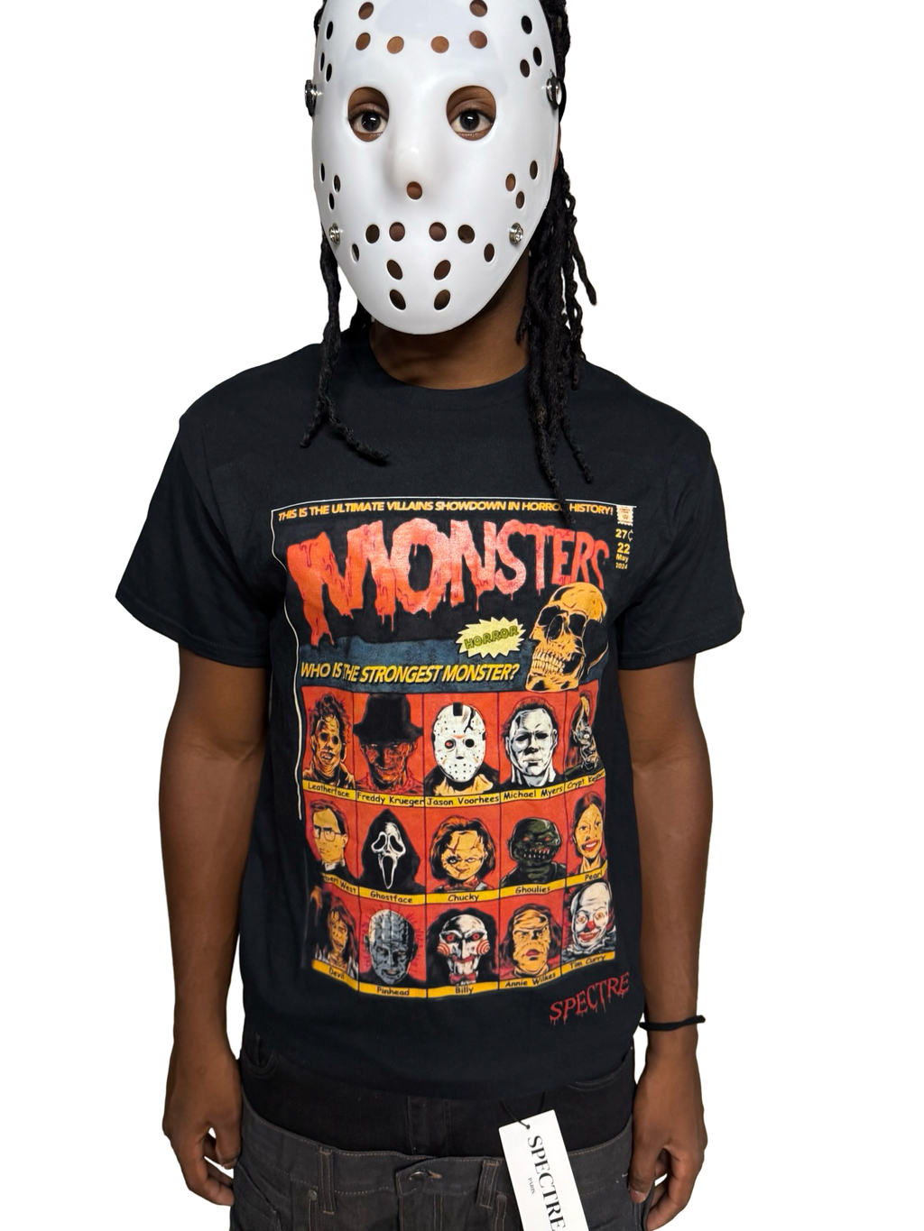 T-shirt "Monsters" Icônes de l'Horreur – Collection Spectre