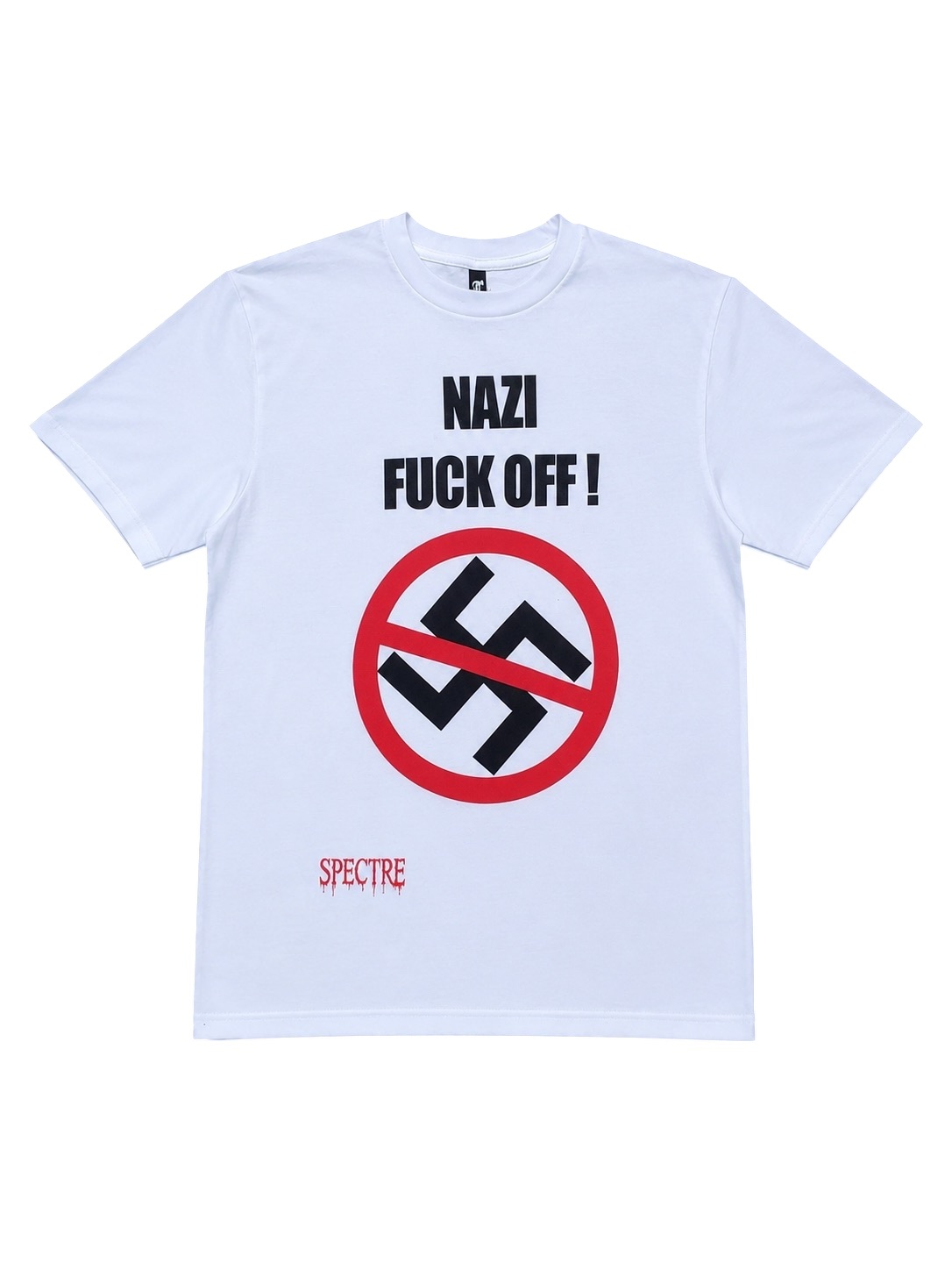 T-shirt "Nazi Fuck Off!" – Édition Spectre Anti-Fasciste