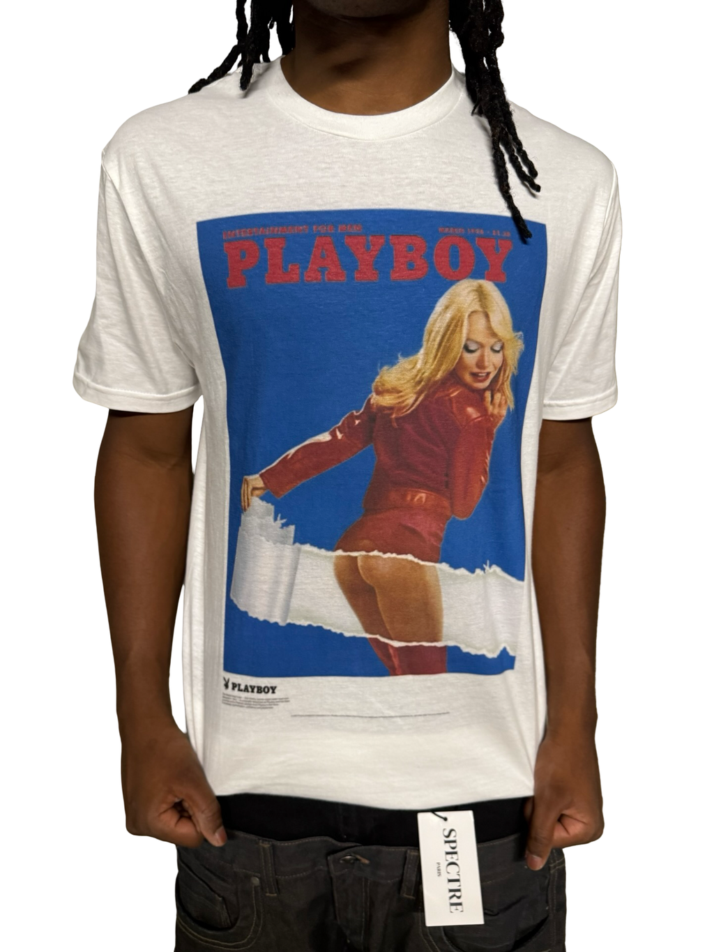 T shirt playboy vintage couverture magazine