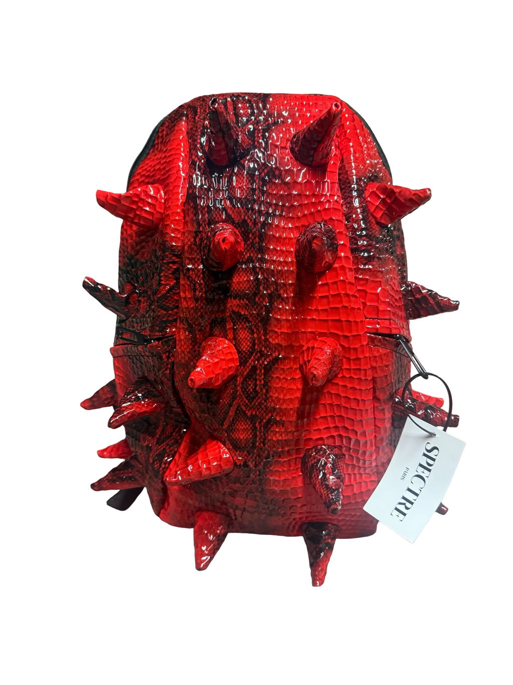 Sac à Dos Spineback Python Rouge – Collection Spectre