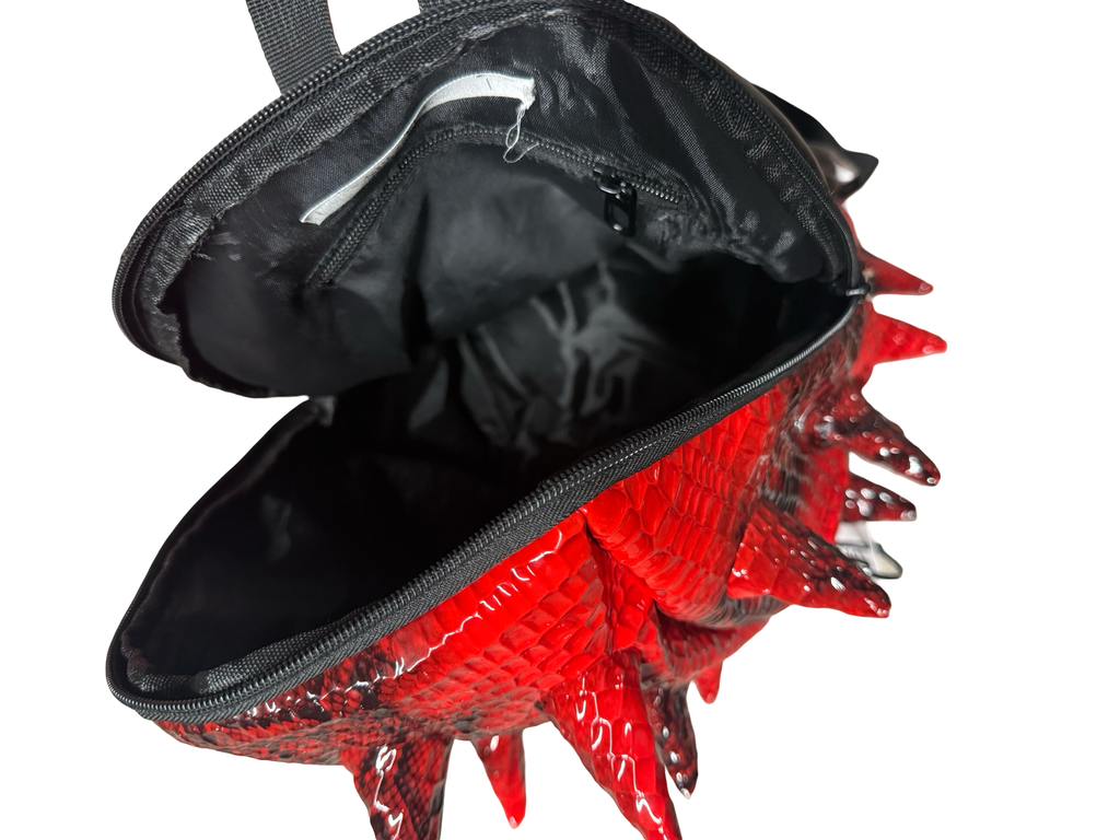 Sac à Dos Spineback Python Rouge – Collection Spectre