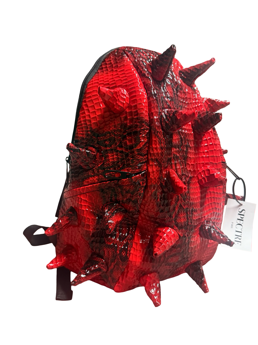 Sac à Dos Spineback Python Rouge – Collection Spectre