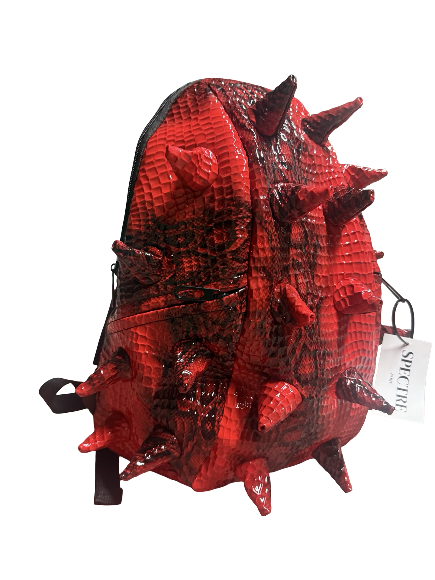 Sac à Dos Spineback Python Rouge – Collection Spectre