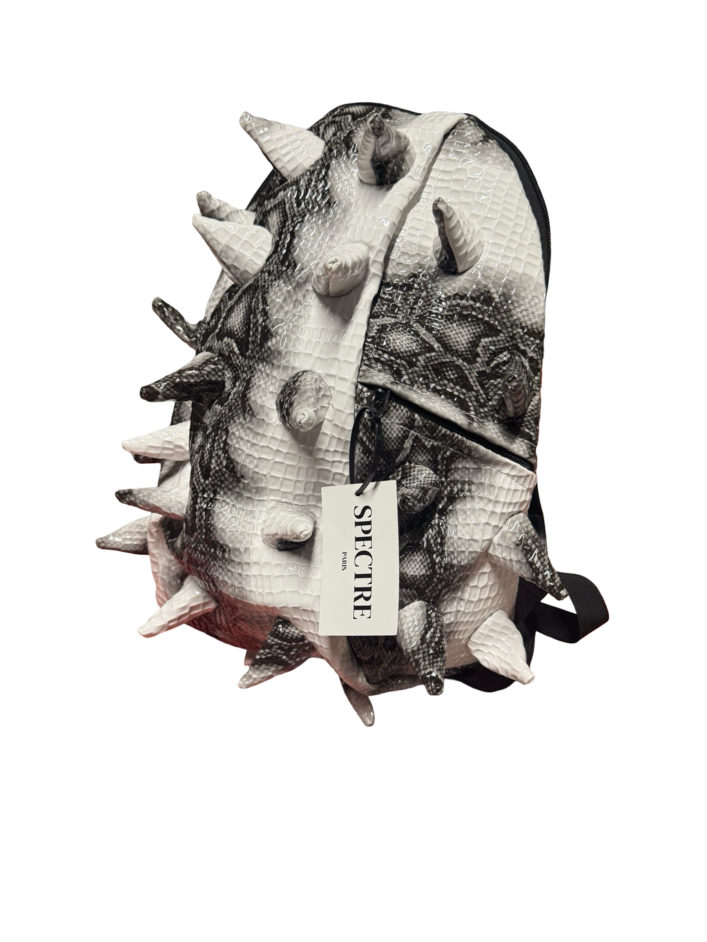 Sac à Dos Spineback Python Blanc – Collection Spectre