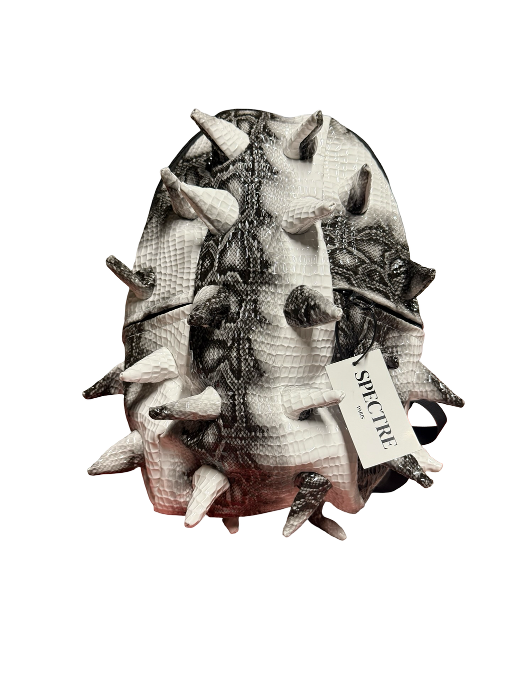 Sac à Dos Spineback Python Blanc – Collection Spectre