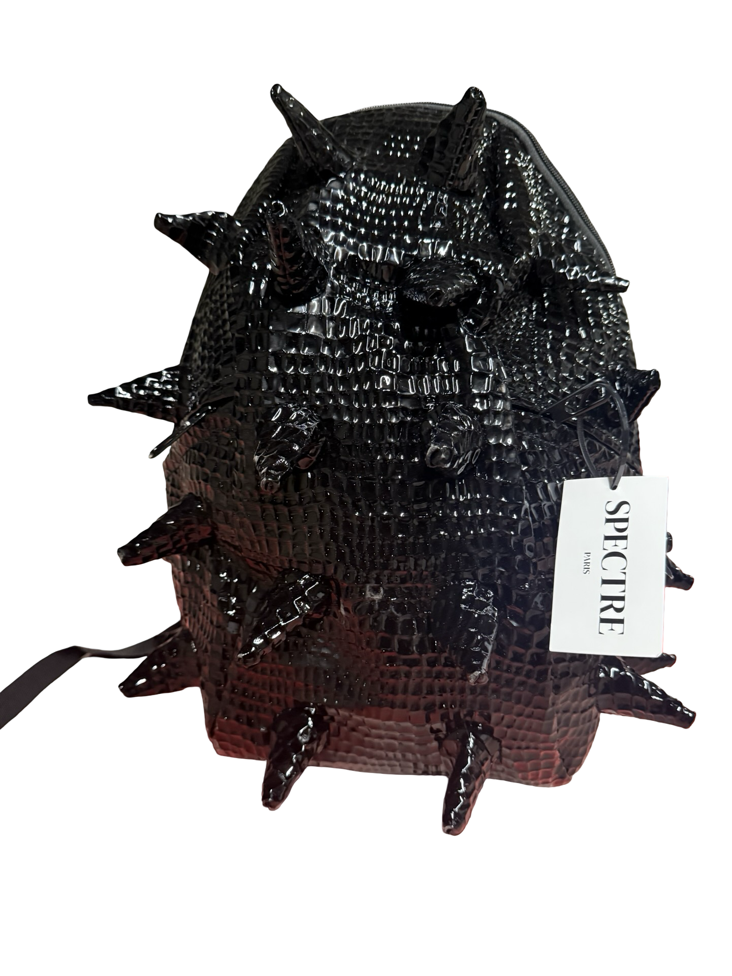 Sac à Dos Spineback Python Noir – Collection Spectre