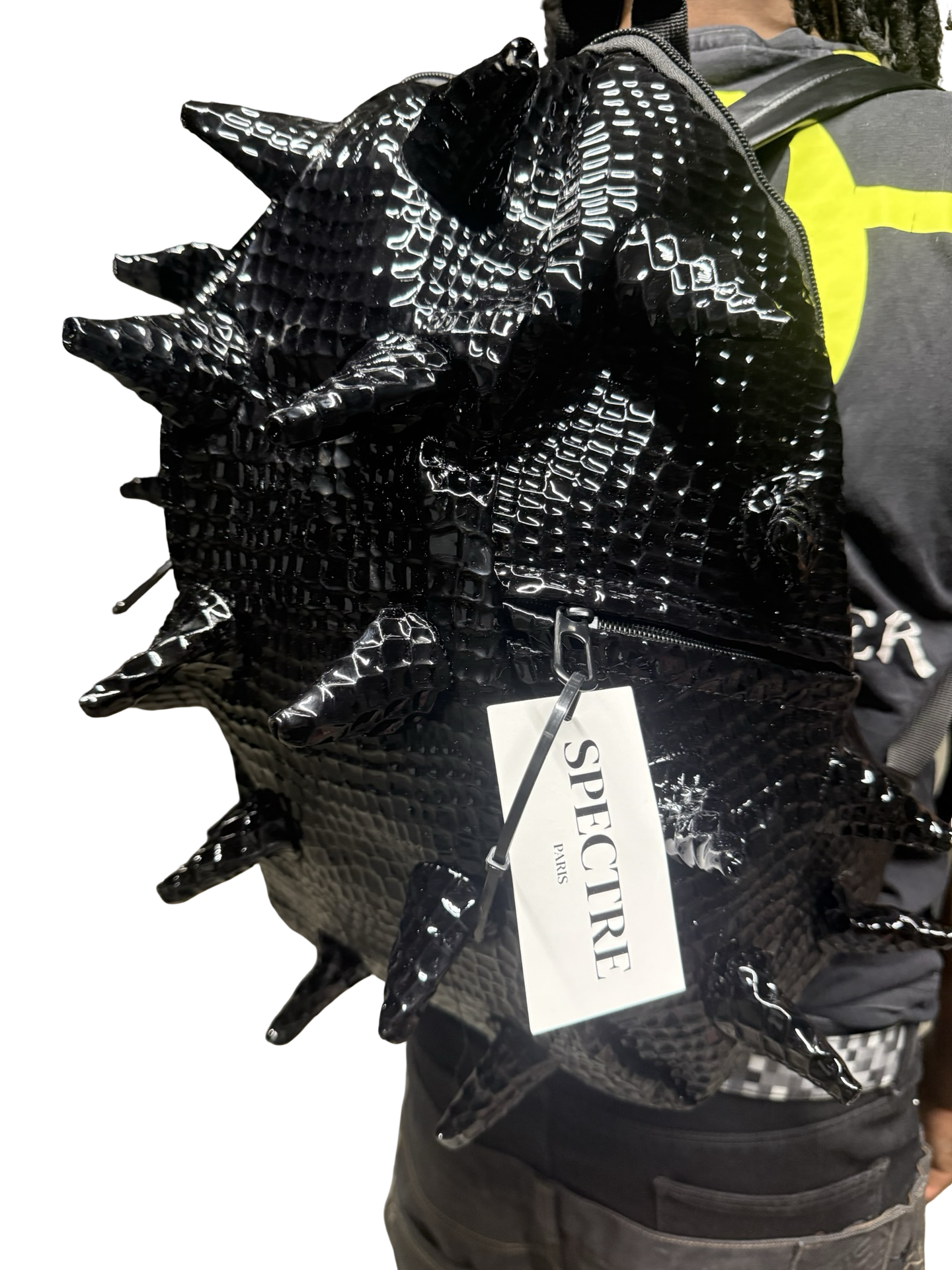 Sac à Dos Spineback Python Noir – Collection Spectre